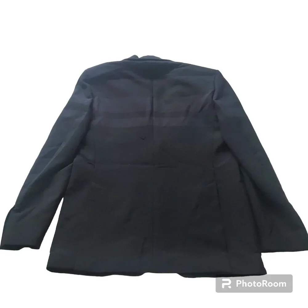 Michael Kors mens suits blazer coat jacket stretch sz 44 regular black $798.00‎